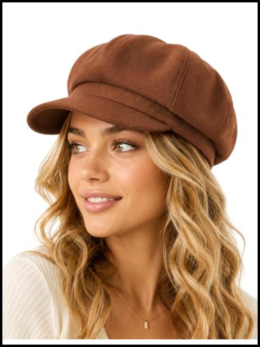 Vintage Plaid Newsboy Cap Paperboy Hat Women's Comfort Fit Retro Style